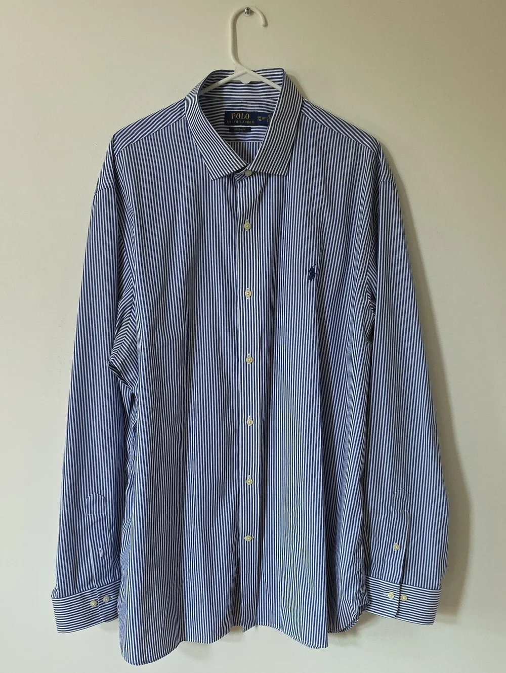 Polo By Ralph Lauren Custom Fit Poplin Shirt, Size XXL